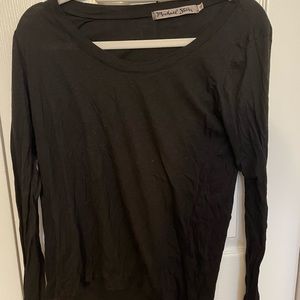 Michael stars black long sleeve